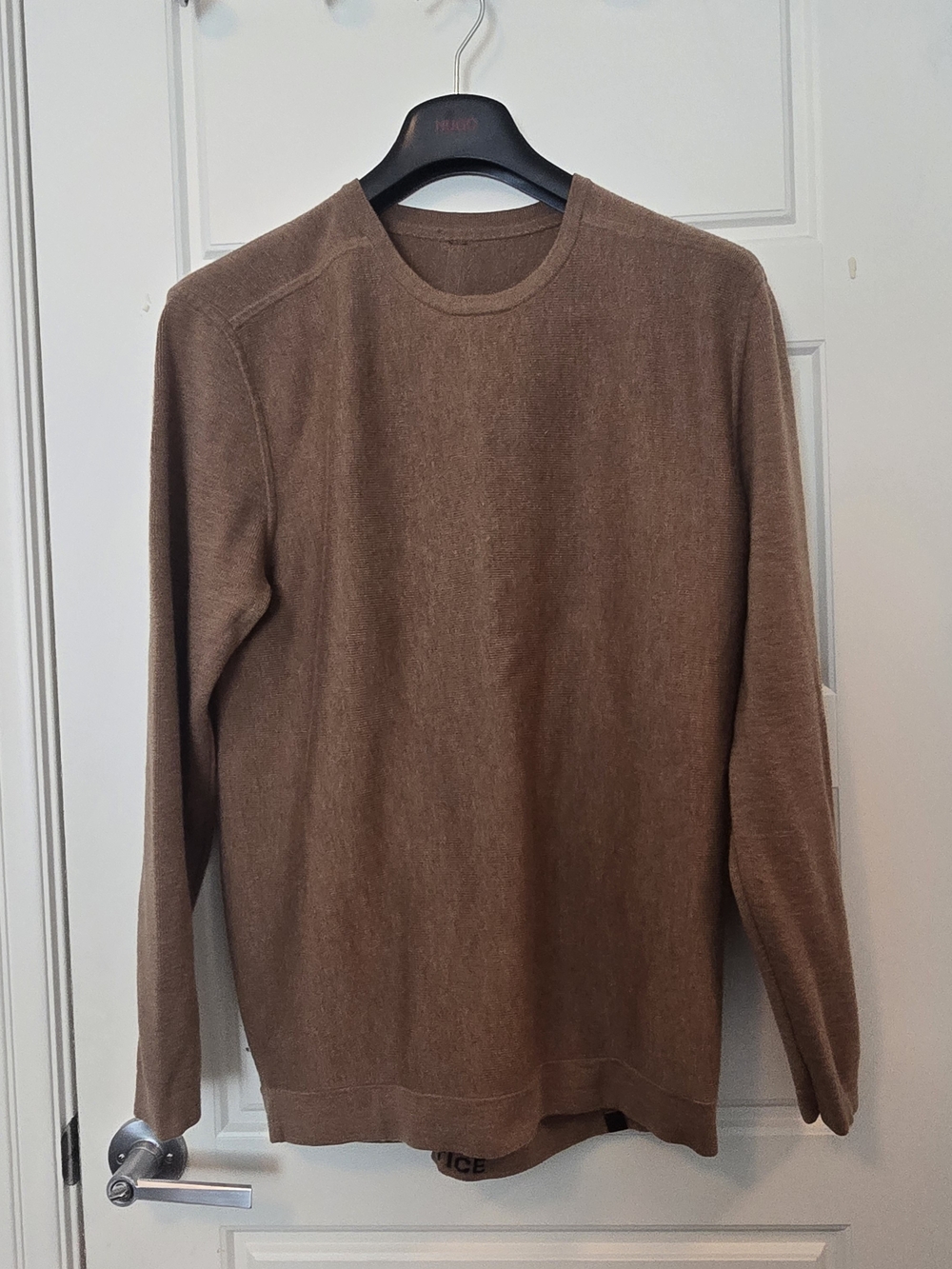 Lululemon Camel Brown Crewneck Sweater